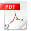 Icône d'un fichier au format PDF